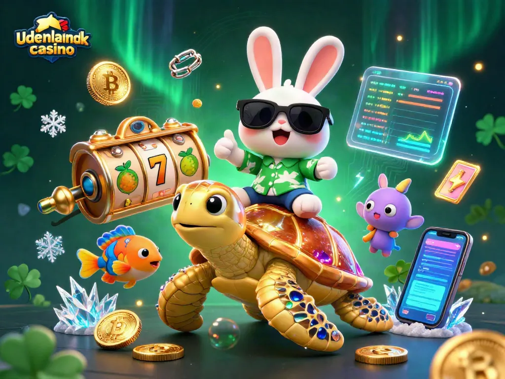 Engage with the vibrant world of udenlandsk casino showcasing lucky symbols and rich gaming elements.