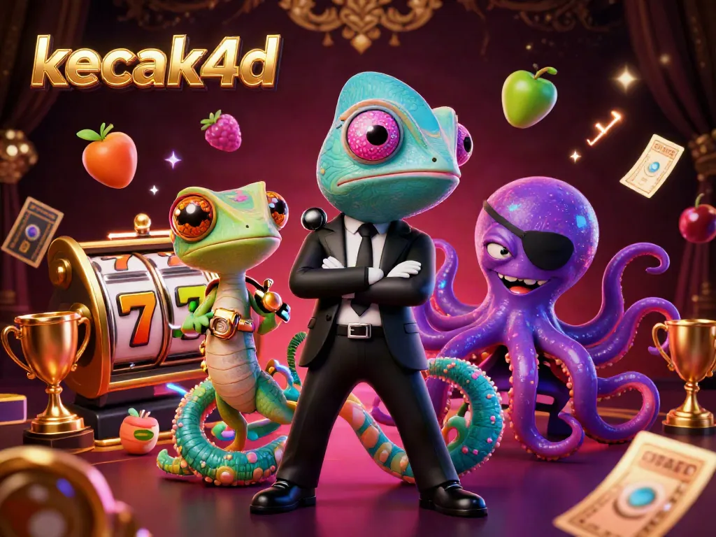 Discover the kecak4d slot experience with immersive characters and vibrant casino elements.