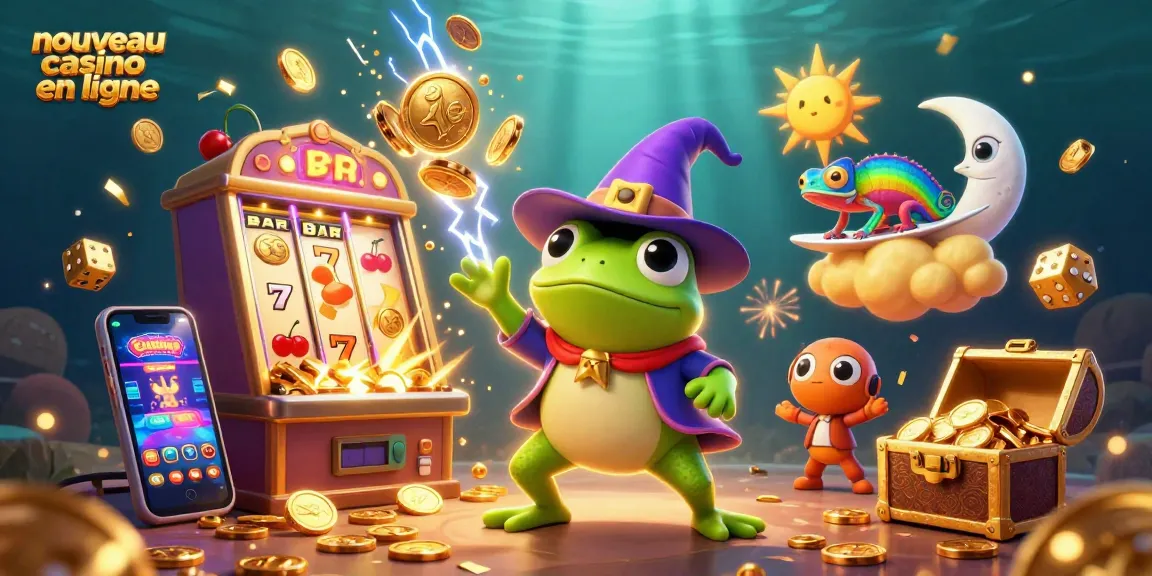 Plongez dans l'univers du nouveau casino en ligne, avec des jeux captivants et des gains dorés.
