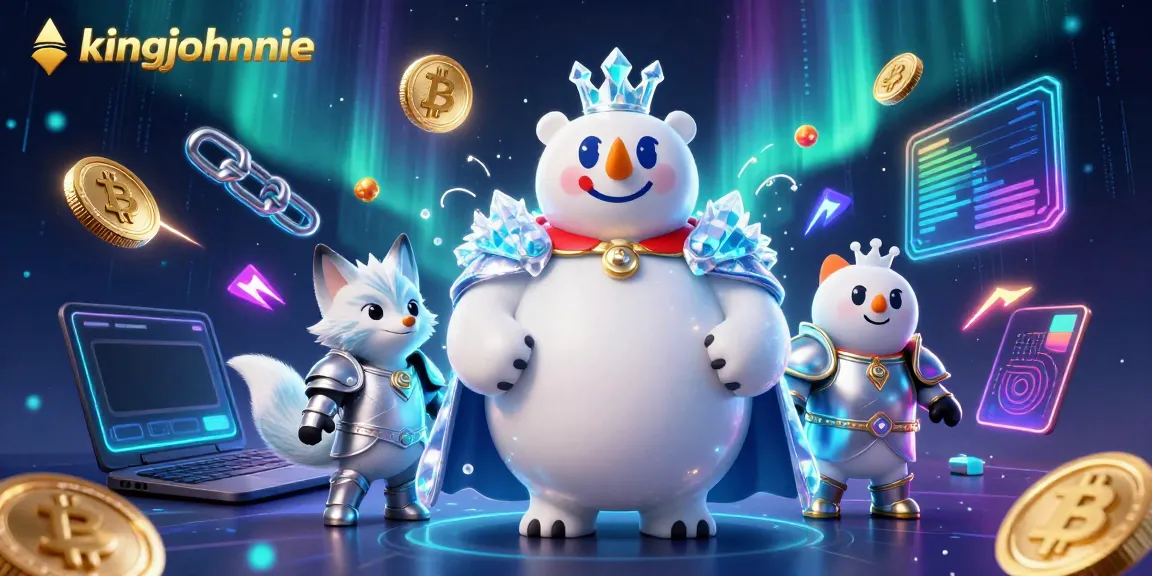 Experience thrilling action with kingjohnnie's immersive casino gaming featuring polar bear and snow fox