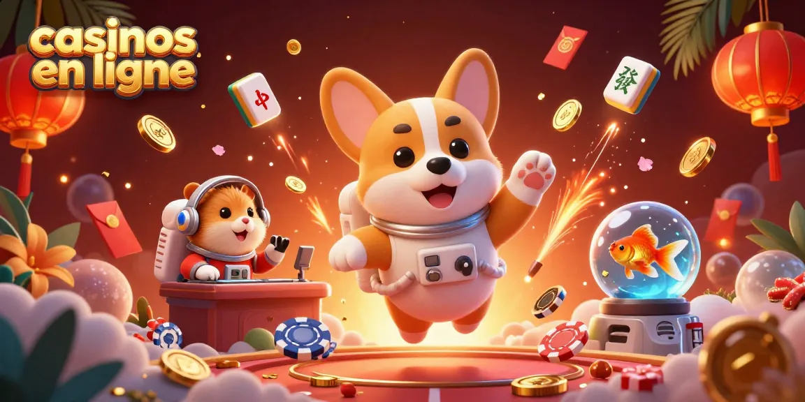 Gagnez aux casinos en ligne avec des jeux captivants dans une scène cosmique colorée