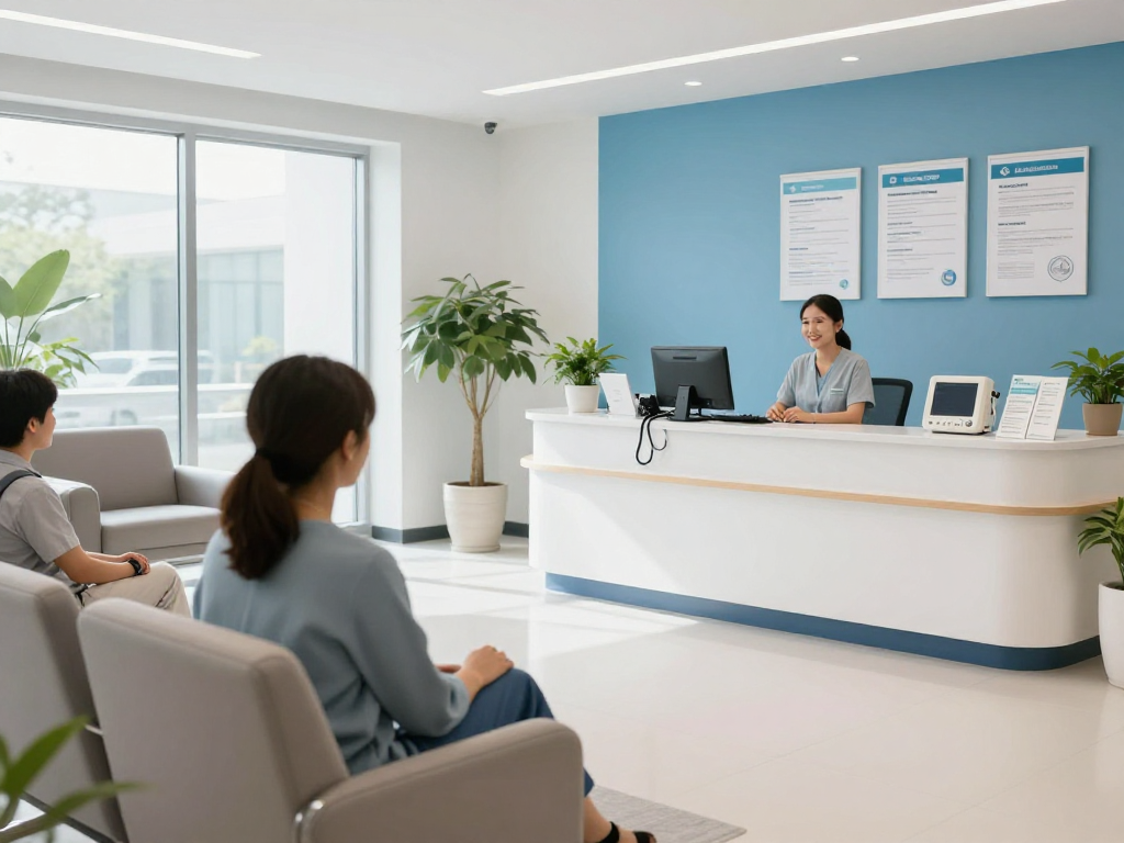 Psycho-educational aspects of psychiatric assessment at a medical clinic focused on patient care and trust.