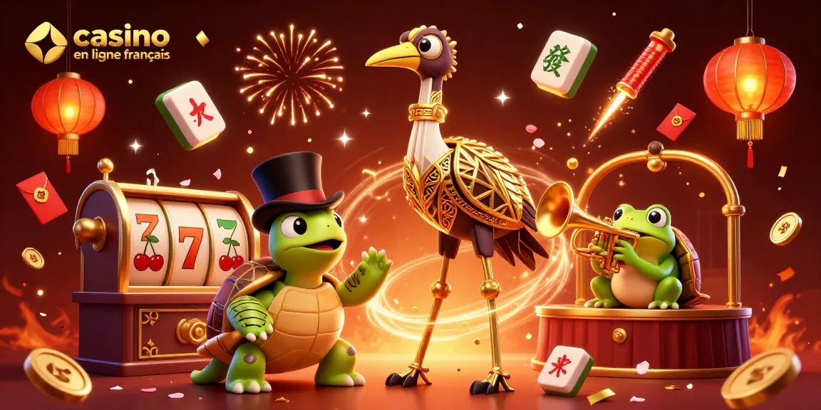 Vivez l'excitation du casino en ligne français avec un crâne majestueux et ses amis à la fête.