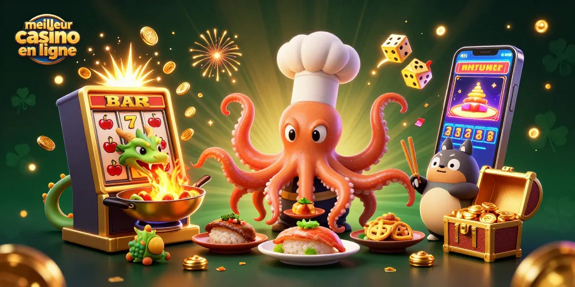 Découvrez le meilleur casino en ligne avec notre illustration animée riche en couleurs et en détails fascinants.
