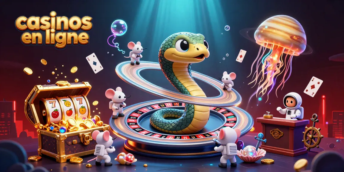 Placer des paris sur les casinos en ligne lorsque des astronautes s'affairent autour d'une roulette spatiale.