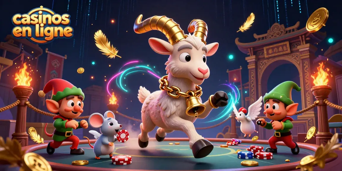 Plongez dans les casinos en ligne avec un Krampus 3D entouré de gremlins et d'un ange souris amuseur.