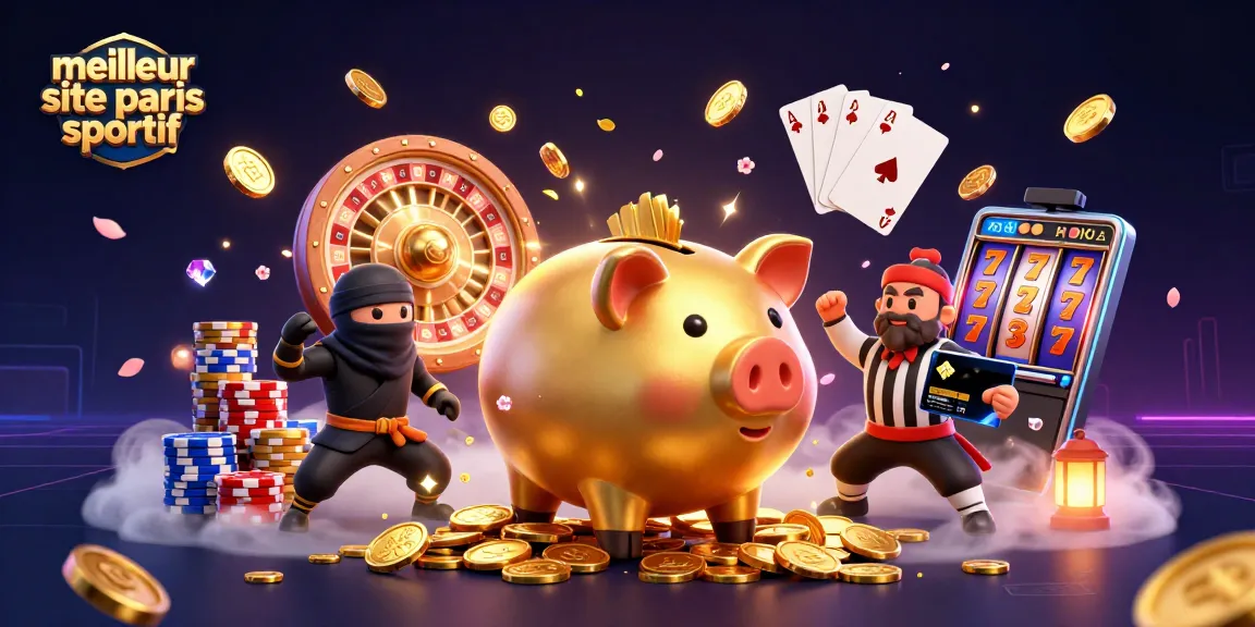 Découvrez le meilleur site de paris sportif avec cette illustration dynamique captivante.