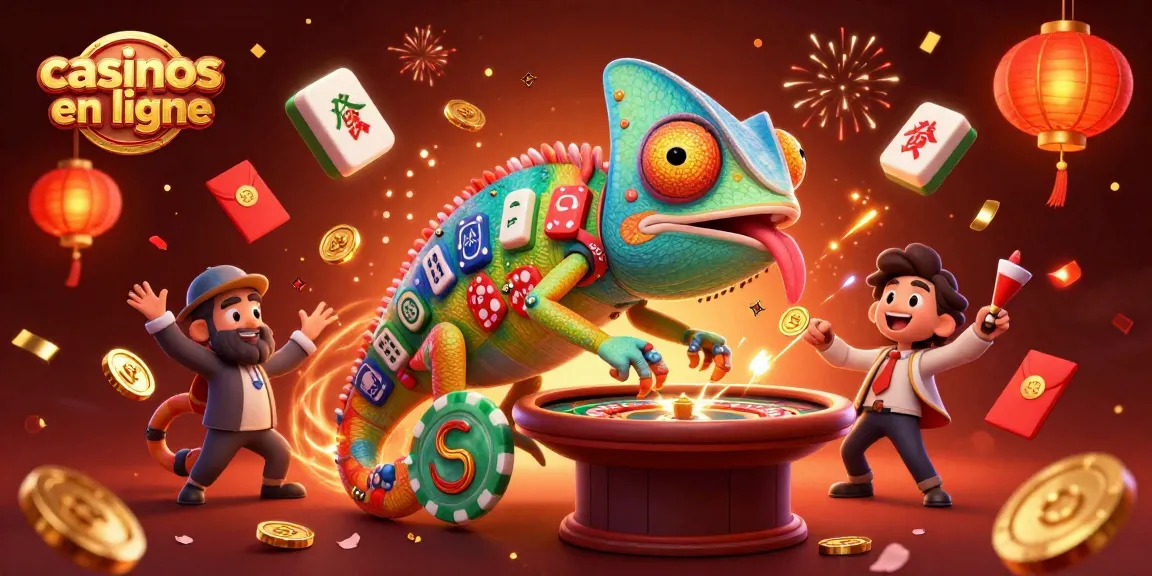 Collectionnez des gains aux casinos en ligne avec un caméléon propriétaire ludique et des jeux enchanteurs.