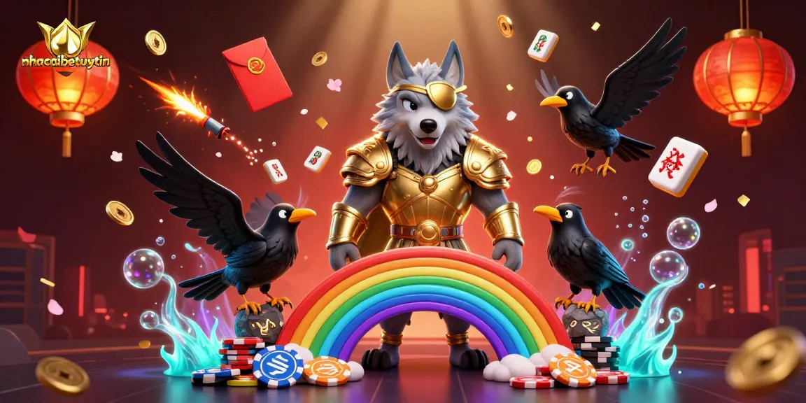 Bet big with nhacaibetuytin, featuring explosive casino action and vibrant Norse mythology elements.