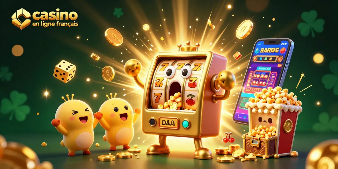 Jouez à des jeux passionnants sur casino en ligne français avec des machines à sous et un jackpot explosif !