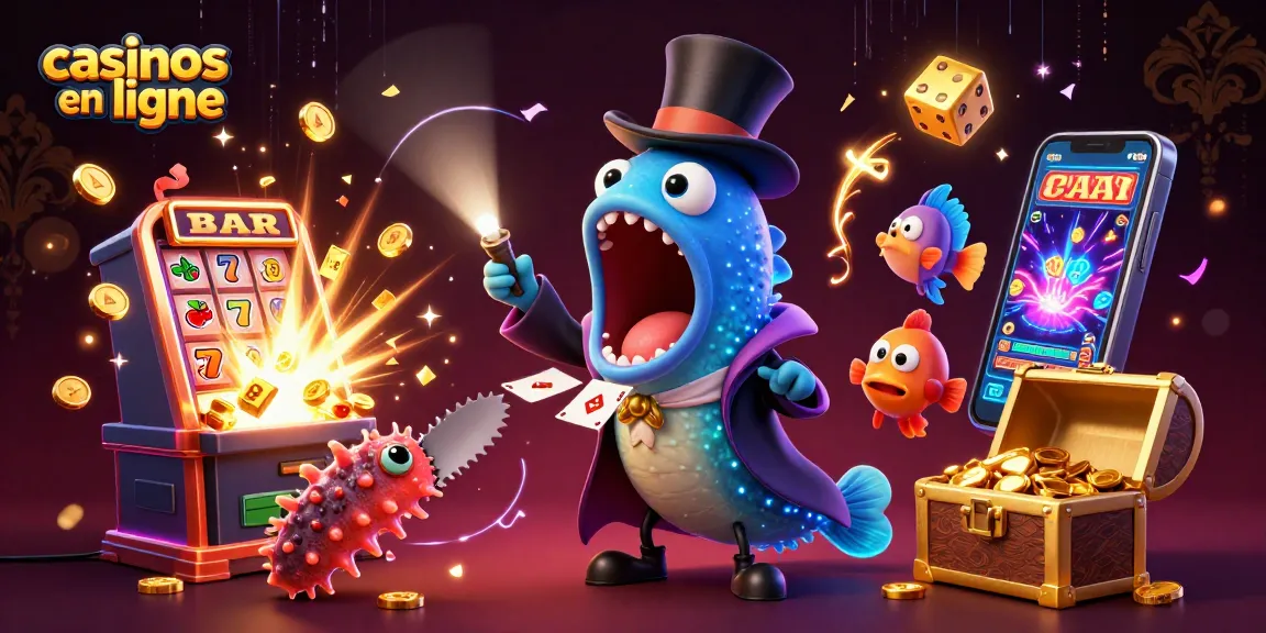 Essayez les jeux de casinos en ligne avec des jackpots éclatants et des personnages marins fascinants.