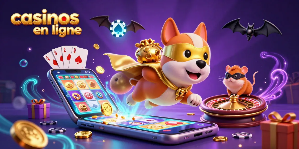 Faites gagner des jackpots dans les casinos en ligne avec des personnages de jeux de casino et des pièces d'or.