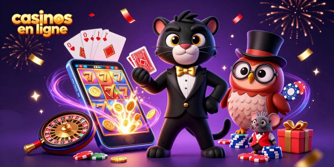 Les casinos en ligne proposent des machines à sous dynamiques avec confettis et jeux animés.