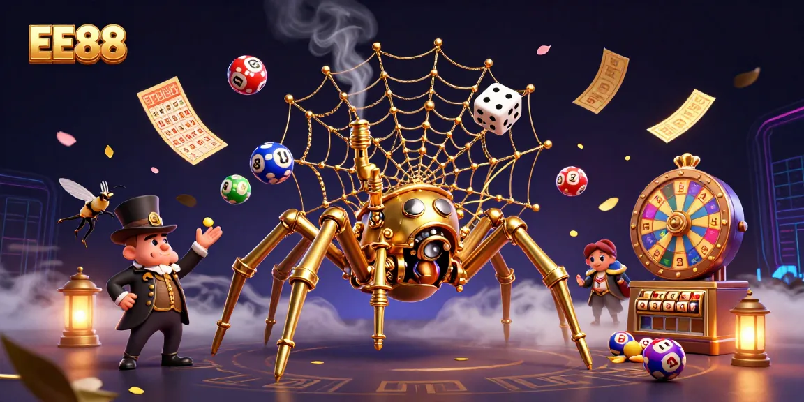 EE88 captures the excitement of the casino world with dynamic lottery and gaming elements